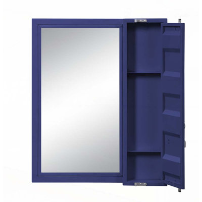 Cargo Blue Finish Vanity Mirror