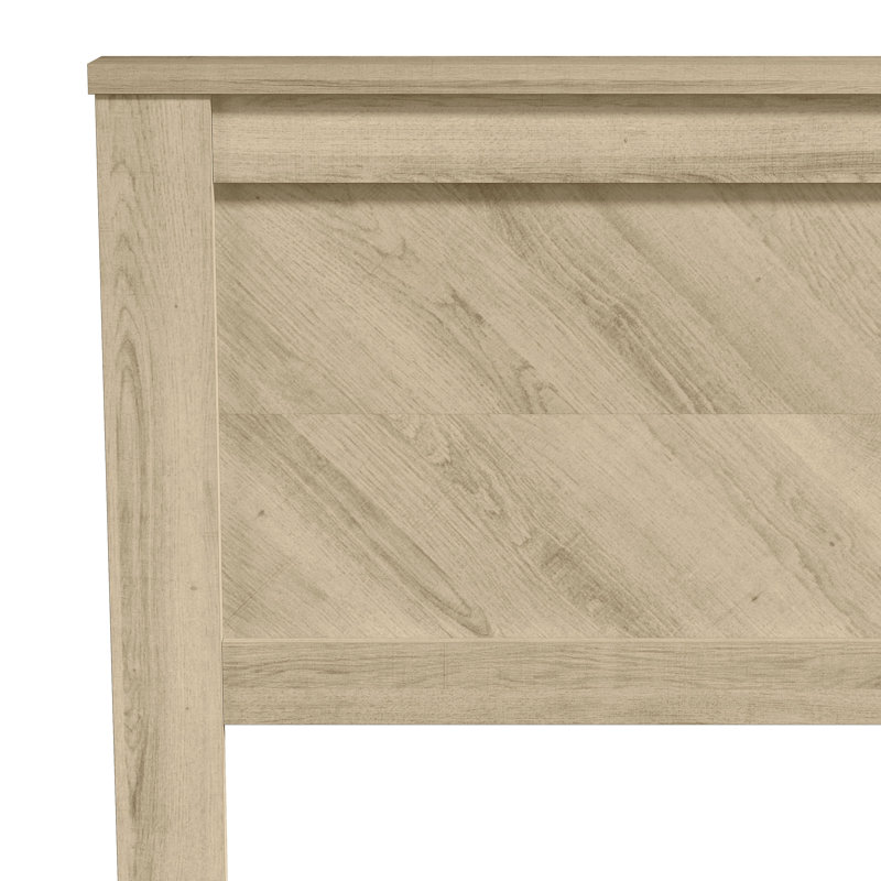 Advaith Modern 3 Piece Bedroom Set, Oslo Oak
