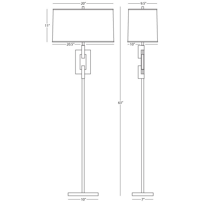 Modern And Crystal Floor Lamp - Elegant Dupioni Shade, Full Range Dimmer, 150W Max - Stylish Lighting For Contemporary Spaces