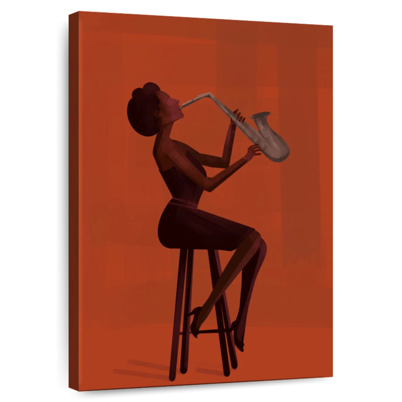 Musique et art IV, H 45 po x l 30 po