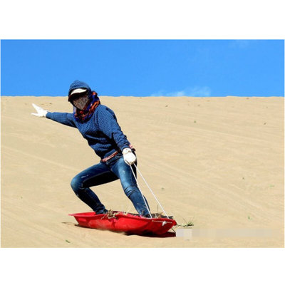 Slippery Racer Downhill Toboggan Snow Sled