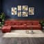 Canapé modulaire avec coussin-815124457