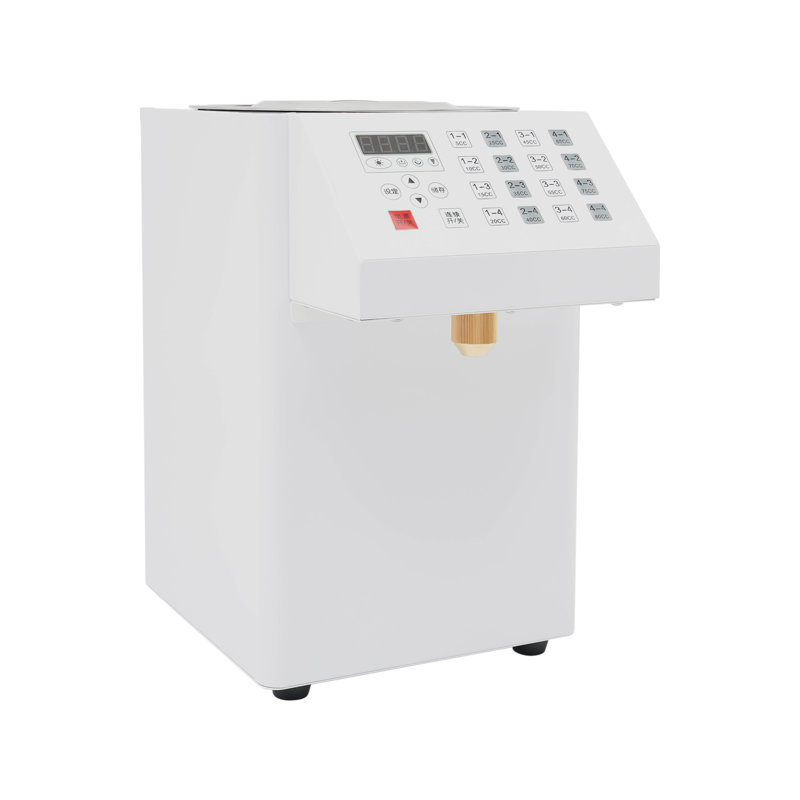 2.11 Gallons Electric Automatic Fructose Dispenser, White