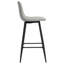 Jakobe Upholstered Counter Stool with Metal Frame-32484490