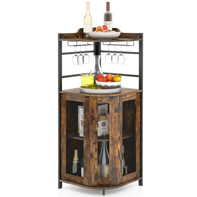 48 cm Iron Mini Bar Cabinet