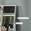 HOMCOM Full Length Mirror with Storage Jewellery Cabinet with Mirror-942023710