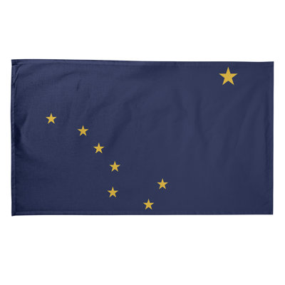 Serviette de thé en drapeau alaska