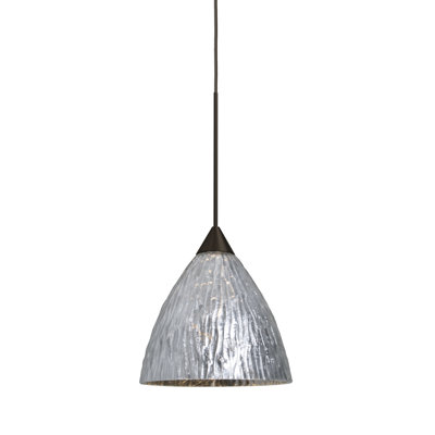Luminaire suspendu à 1 lumière Abbie-James