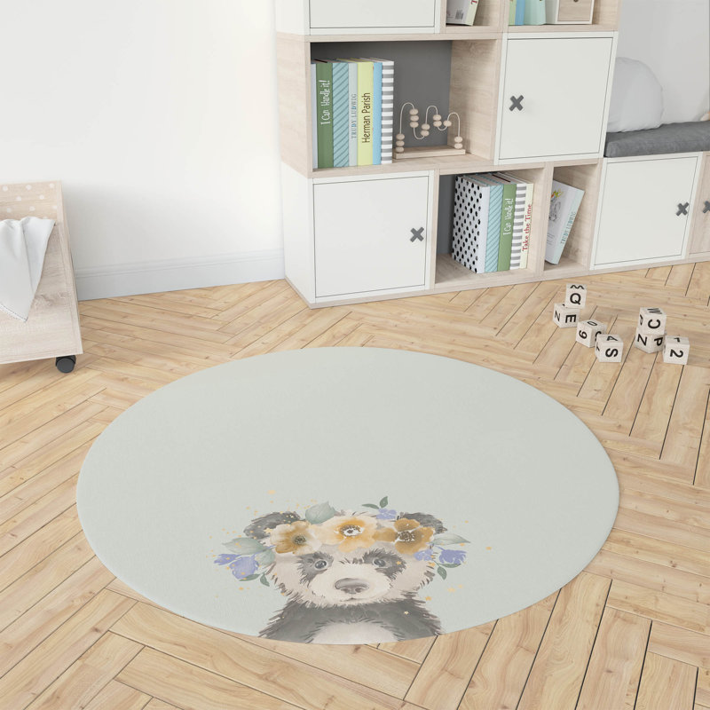 Tapis de jeu pour enfants Panda, Sauge