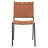 Ryland 18.5'' H Leather Upholstered Metal Armchair-458818716-458137248