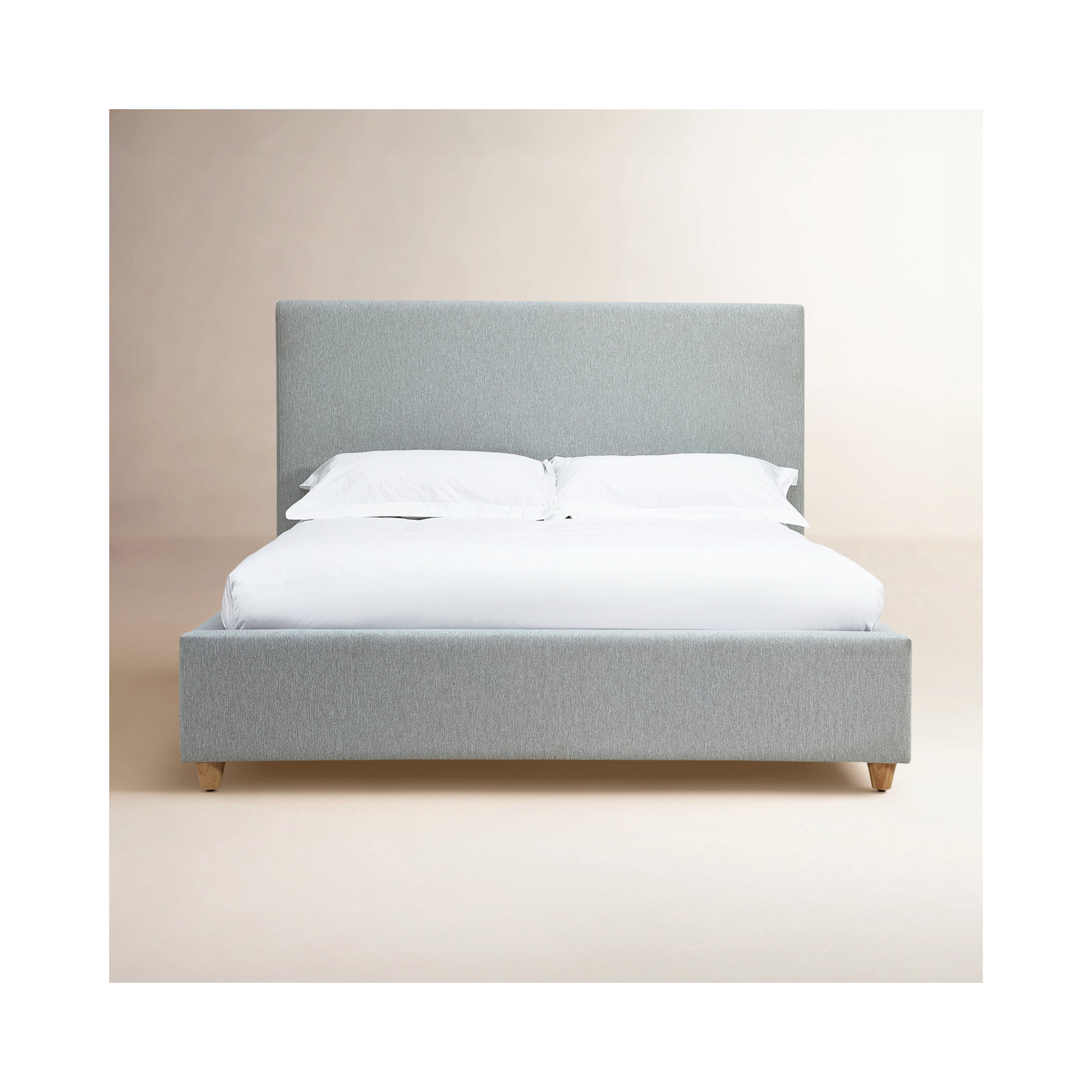 Corrinne Upholstered Bed, King, Linen