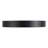 Chrysander 9-in Black dimmable LED Flush Mount with Gold Accents-124959550