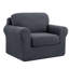 Stretch Separate Box Cushion Armchair Slipcover-1446600111