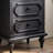Black Solid Wood Sideboard