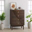 Commode 4 tiroirs, commode garde-robe moderne, armoire de rangement en bois (commode), armoire de rangement (commode)