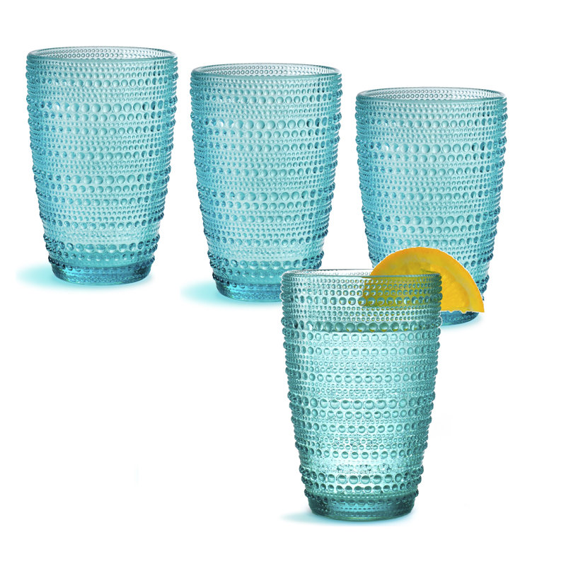 Verre à gin 8,5 oz Namiya (ensemble / 4), 13, Turquoise