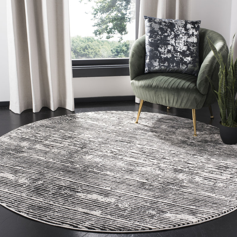 Fowler Performance Abstract Rug, Round 3'