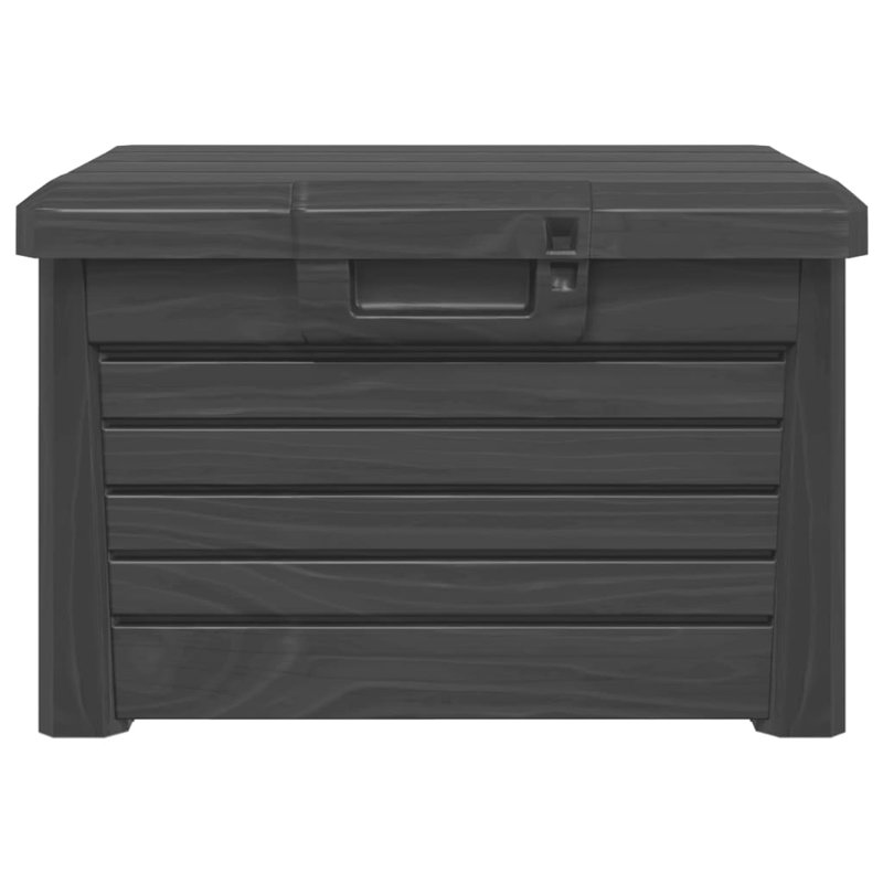 Lark Manor 73cm W 120L Polypropylene Lockable Deck Box in Anthracite