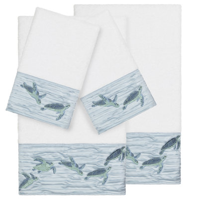 Mia 4 Piece Turkish Cotton Towel Set