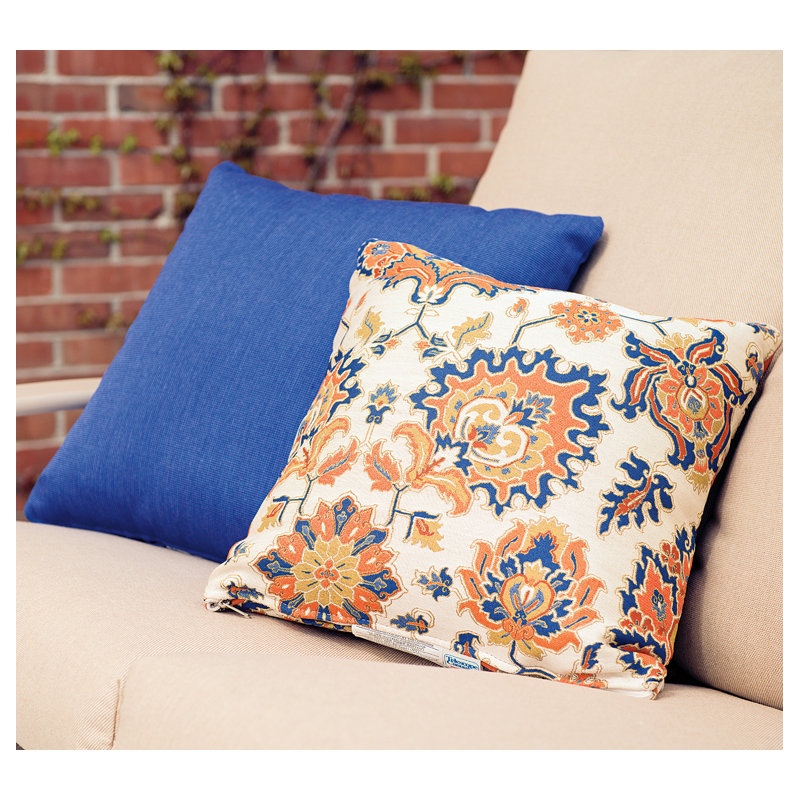 Coussin décoratif, Sunbrella® spectre champignon, H 18 po x l 18 po