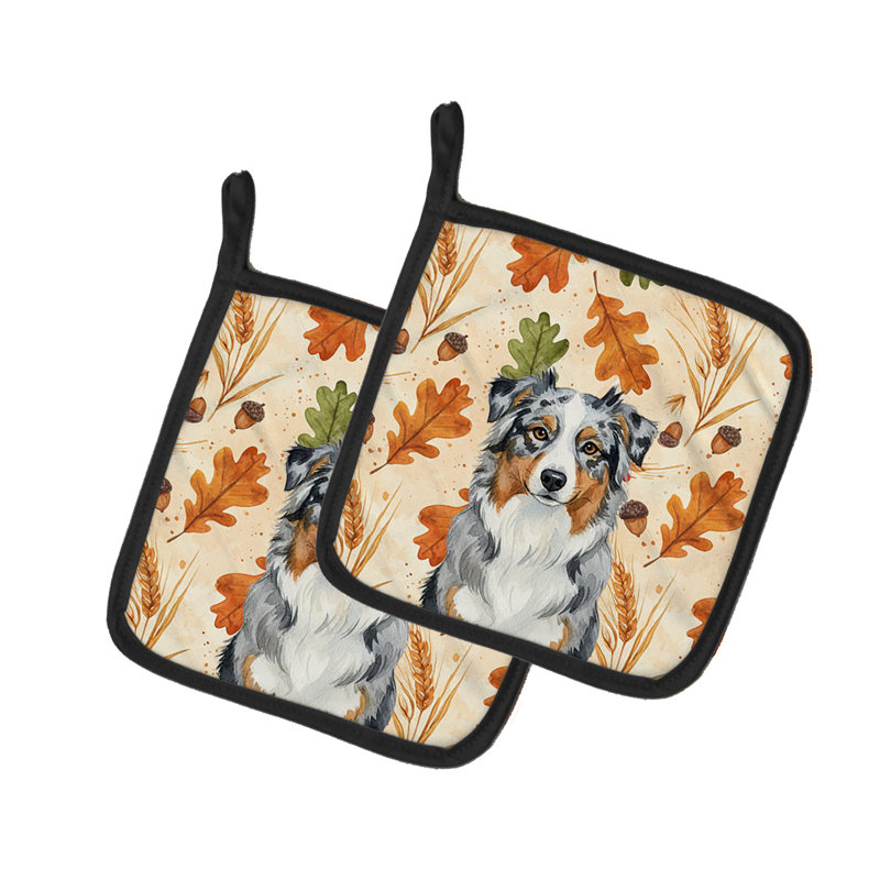Paire de supports à casseroles Blue Merle