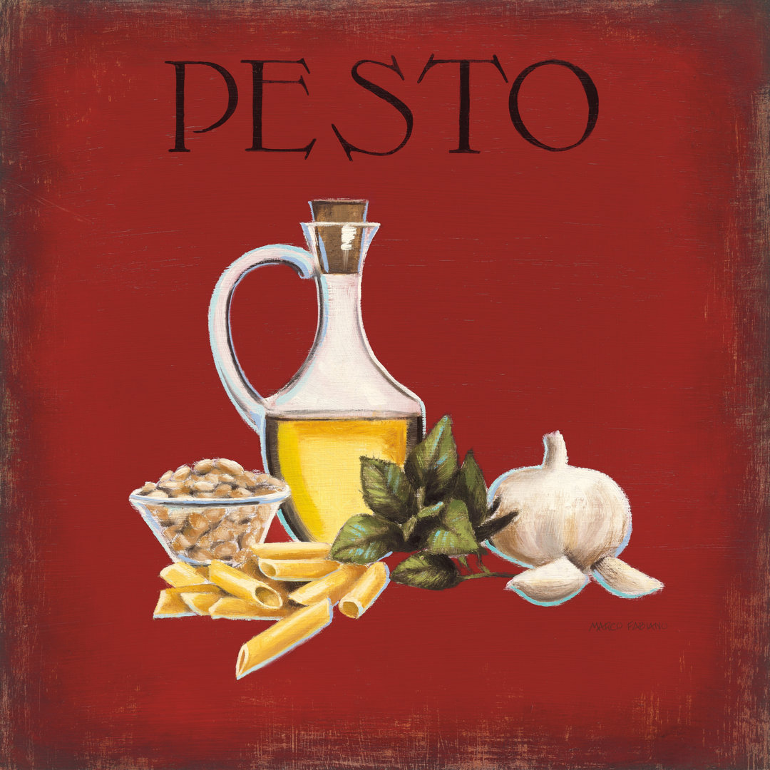 Italian Cuisine II by Marco Fabiano - Unframed Painting Print on Canvas Fleur De Lis Living 