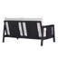Ensemble de canapé 2 pièces avec causeuse d'extérieur et table basse-116235863
