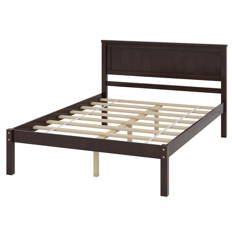 Shauna Bed, Espresso, Full/Double