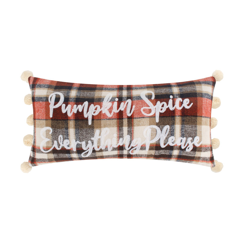 Pumpkin Spice Everything Pillow