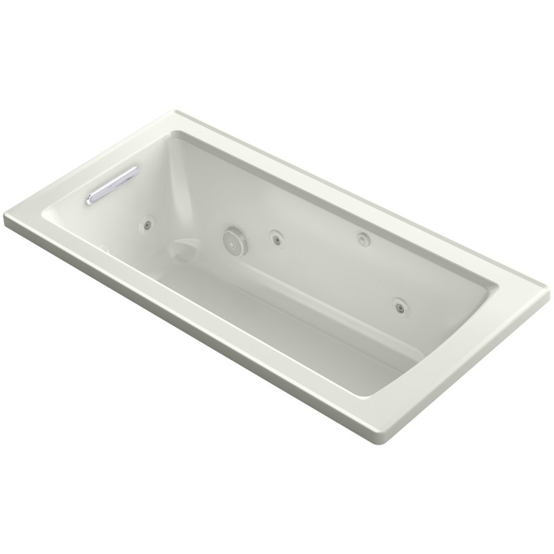 Archer 60" x 30" Drop-In Whirlpool, Dune