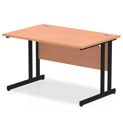 Ladajah Metal Base Computer Desk
