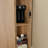 Lockable Smart Nightstand With Gun Cabinet