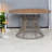 Rustic Durable Dining Table, Acacia & Wicker, Perfect For Patio Use