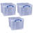  1.75L Storage Bin w/Snap Lid & Clip Lock Handle, 12 Pck, Clear-1382405366-1382405263-1382405361