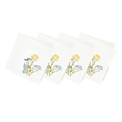 Lenox Wildflowers Border Napkins