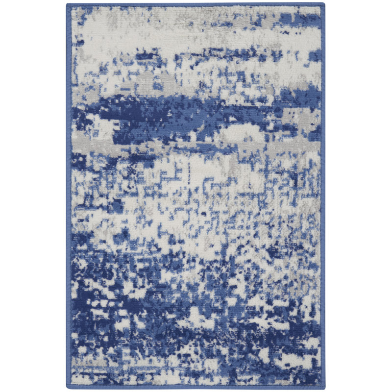 Abstract Indoor Rug, Rectangle 2' x 3'