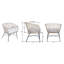 Fauteuil incurvé en rotin Cove