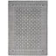 Tapis géométrique gris / crème-11265936
