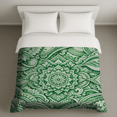 Housses de couette vertes complexes