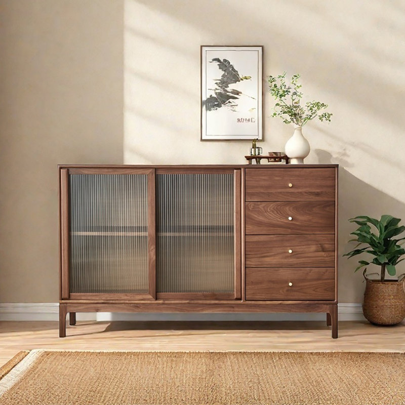 Buffet de rangement Exquis grande capacité, H 39,4 po x l 47,2 po x P 15,7 po