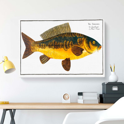 Royal Carp Fish by M.E. Bloch - Wrapped Canvas