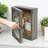 Earleton Gray Solid Wood Storage Shadow Box Picture Frame