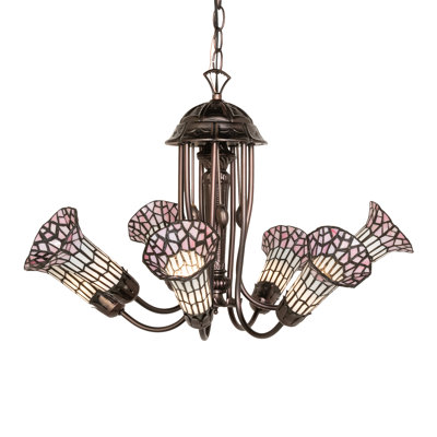 Gaynelle 7 - Light Dimmable Modern Linear Chandelier
