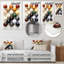 Minimalisme Golf Tees III - impression d'art en métal Golf-850988415