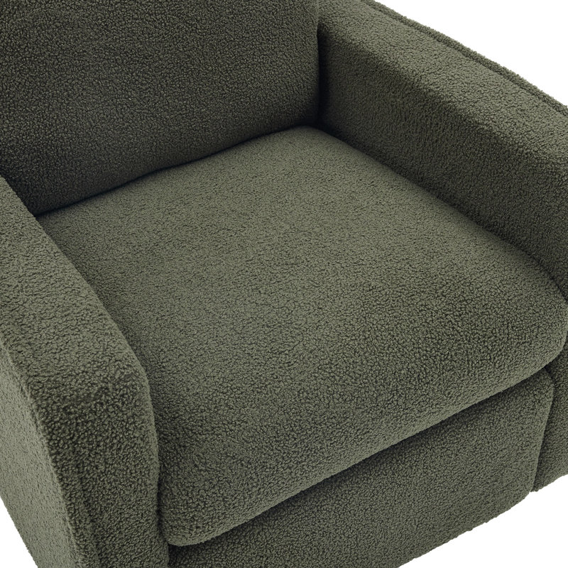 Fauteuil inclinable et berçant Sherpa, Vert