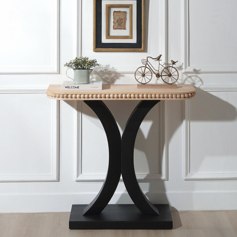 Wood Console Table