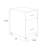 Ervehe 18'' Deep Mobile File Cabinet with Accessory Drawer-1260480364