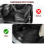 Tapis de sol sur mesure pour la berline Corolla de 2014 à 2019 de la Corolla - doublure imperméable antidérapante en TPE robuste toutes saisons - ensemble complet - noir