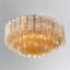Shaurya 16 Light Aged Brass Flush Mount-2068025918