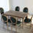 Brown Rectangle Solid Wood Dining Tables-1700637595